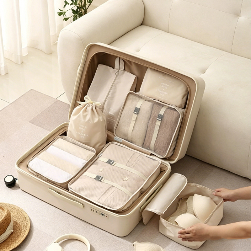 Travel Packing Cube - 7-Piece Packing Cubes Set - Travel