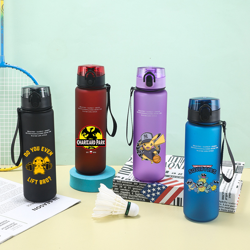 Portable Travel Kettle - 650ml Pokemoned Girl Boy Sports Water
