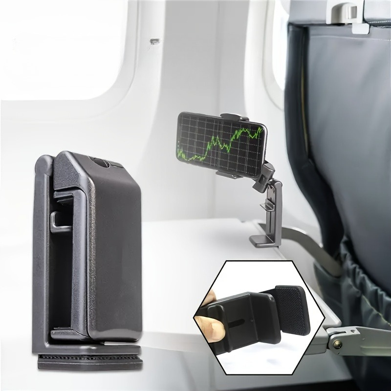 1pc Phone Holder-Car & Tableto - Travel Accessories For Plane review and price