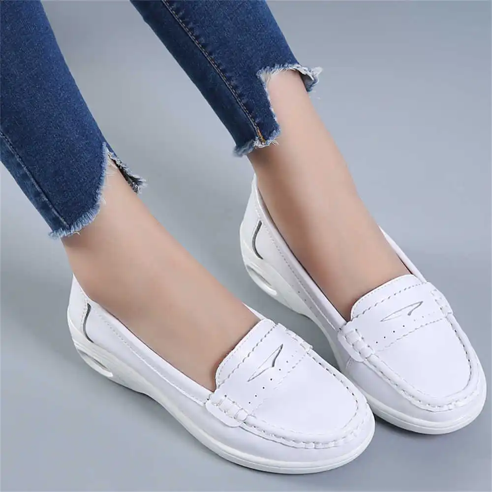 Thick Sole Slipon White Traine - Travel Accessories On Sale review and price