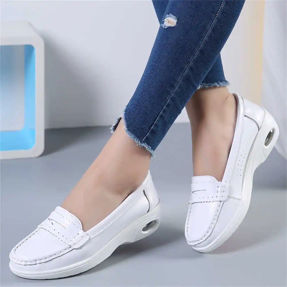 Thick Sole Slipon White Traine - Travel Accessories On Sale review and price