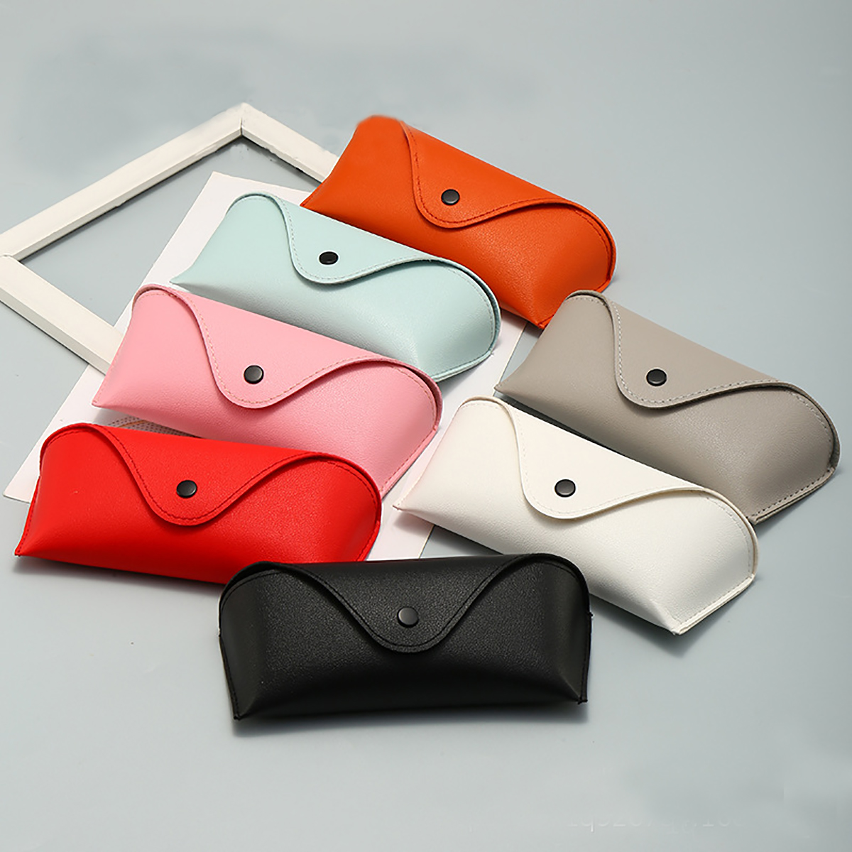 1pc Soft PU Leather Sunglasses - Travel Accessories Pouch For Men review and price