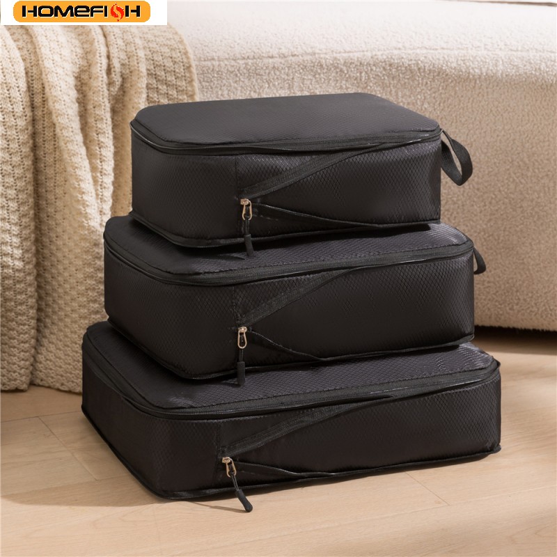 HOMEFISH 3Pcs/Set Travel Compr - Travel Accessories For Plane review and price