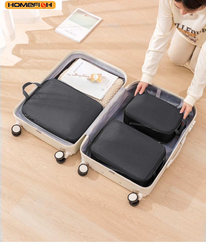 HOMEFISH 3Pcs/Set Travel Compr - Travel Accessories For Plane review and price