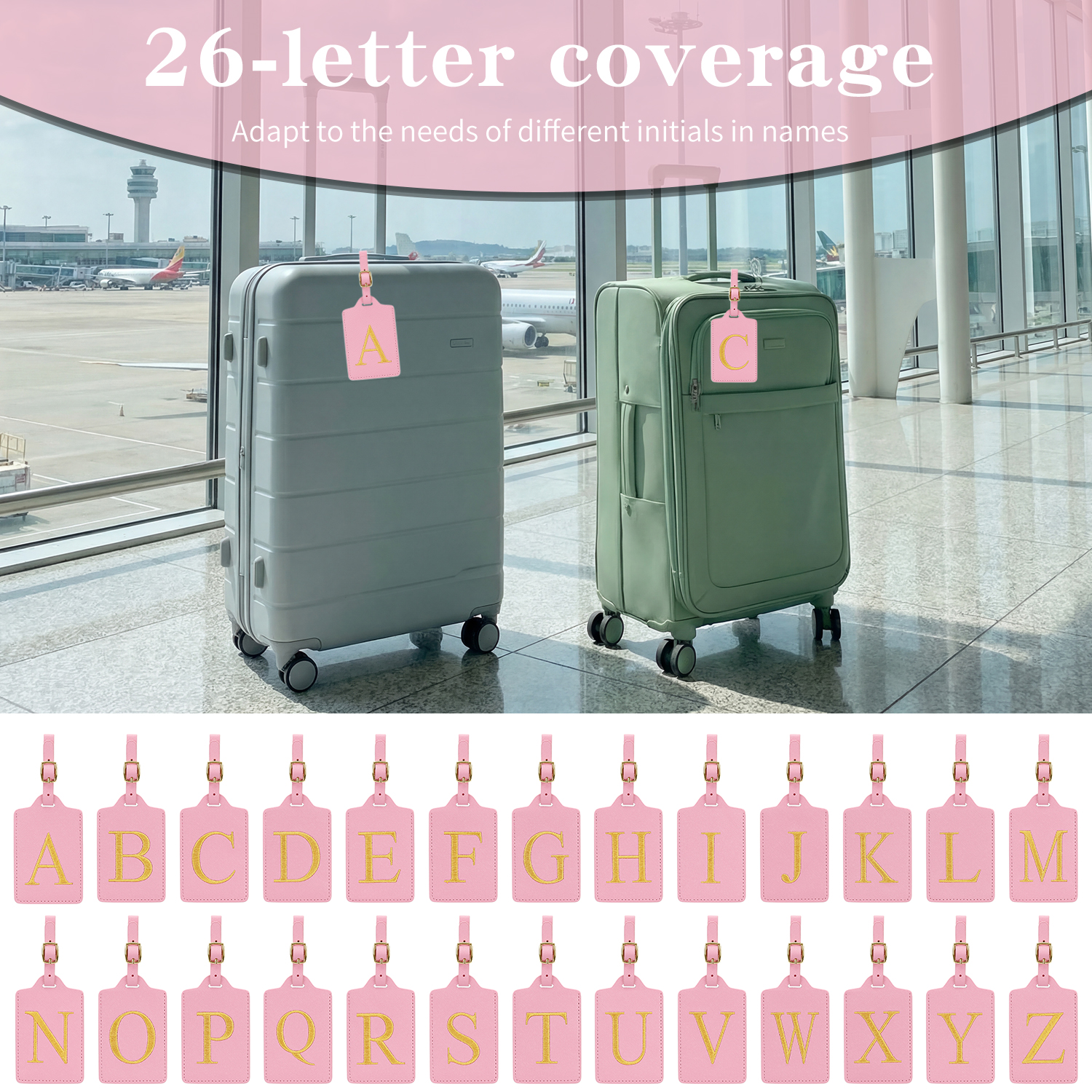 MIYIN 26 letters Luggage Tags  - Travel Packing Cube review and price