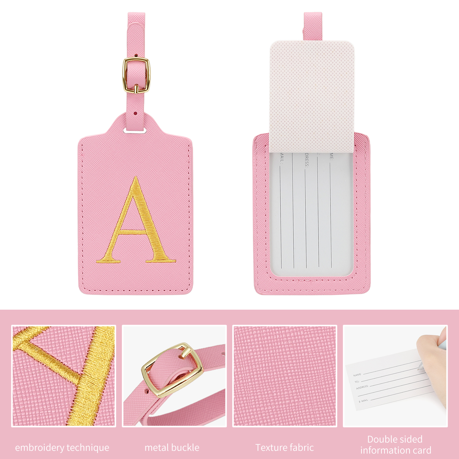 MIYIN 26 letters Luggage Tags  - Travel Packing Cube review and price