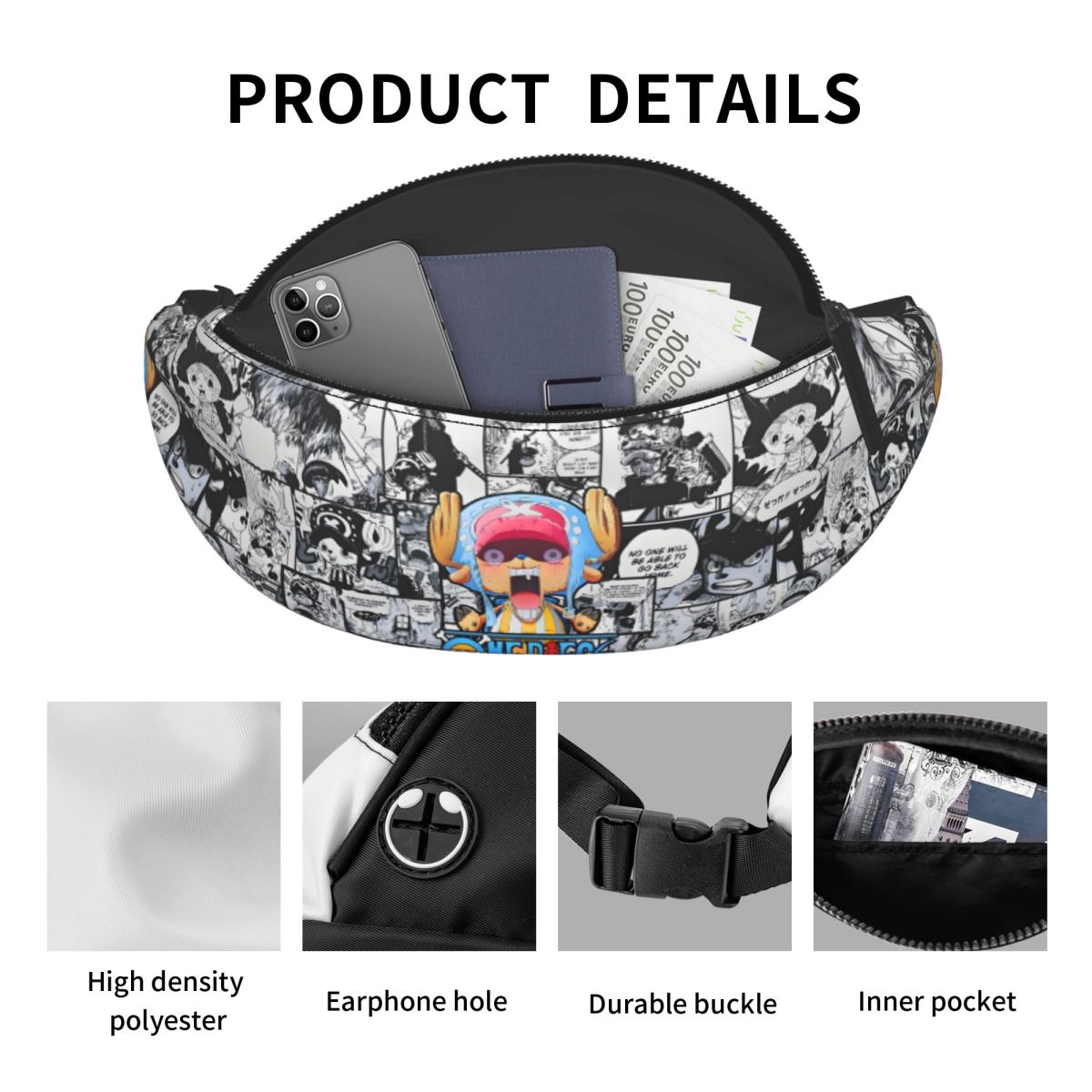 Custom C-Chopperes Janpan Anim - Travel Accessories Pouch For Men review and price