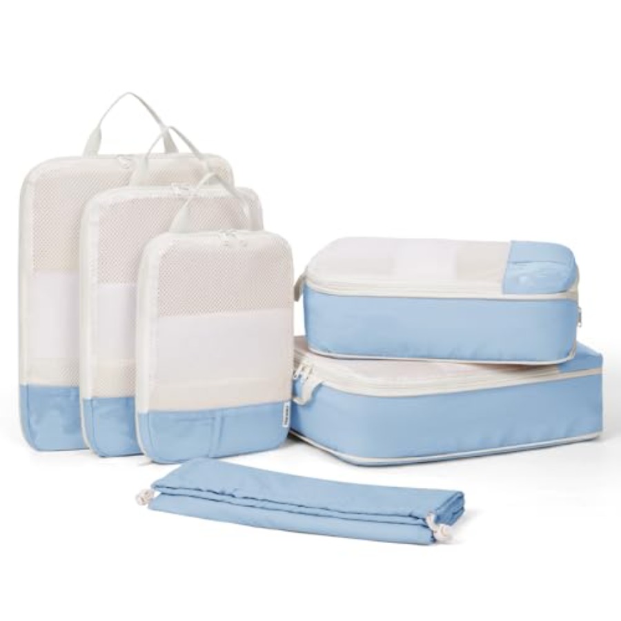 6 Set Compression Packing Cube - Travel Packing Cube review and price