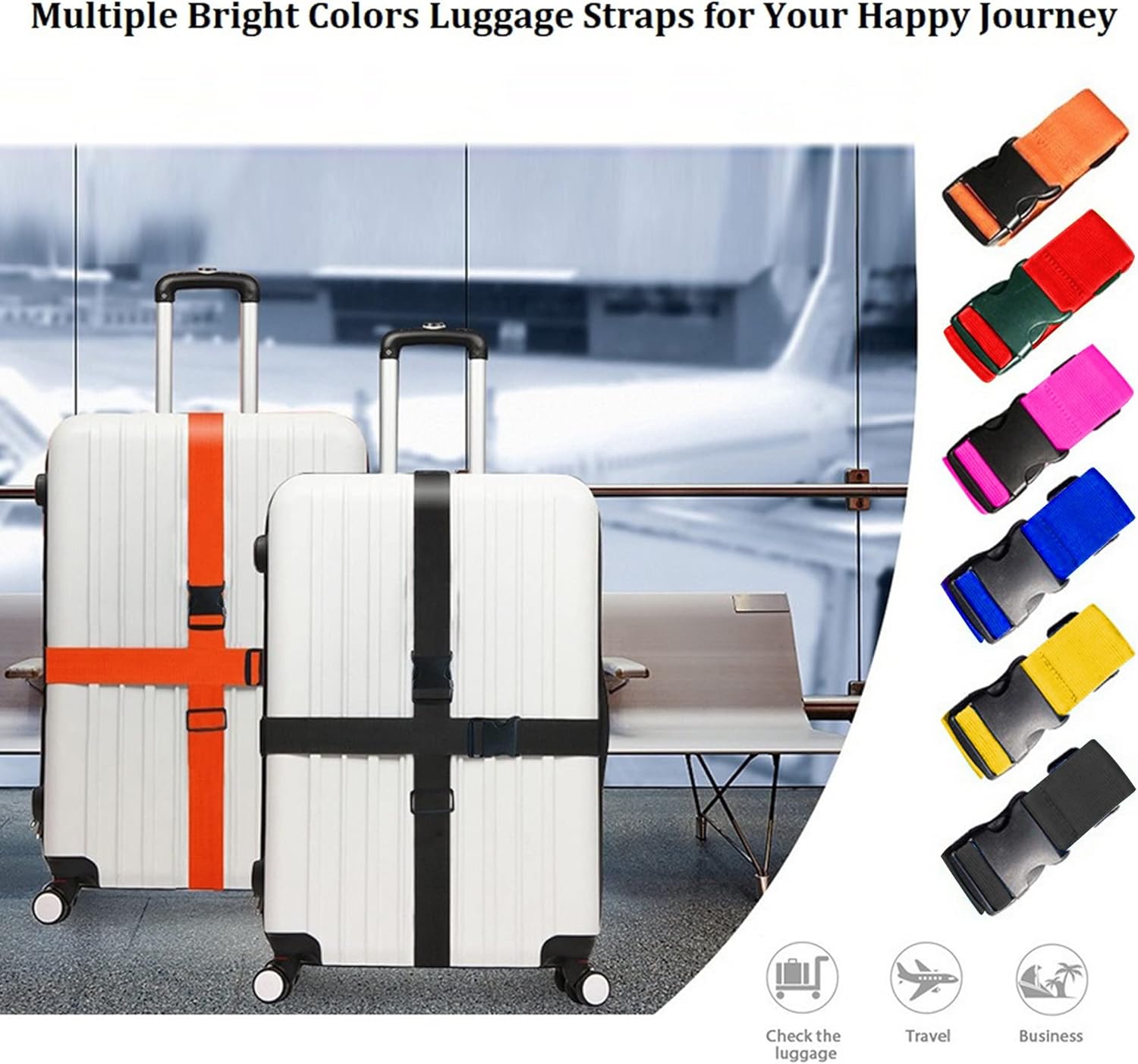 2 Pack Adjustable Luggage Stra - Travel Packing Cube review and price