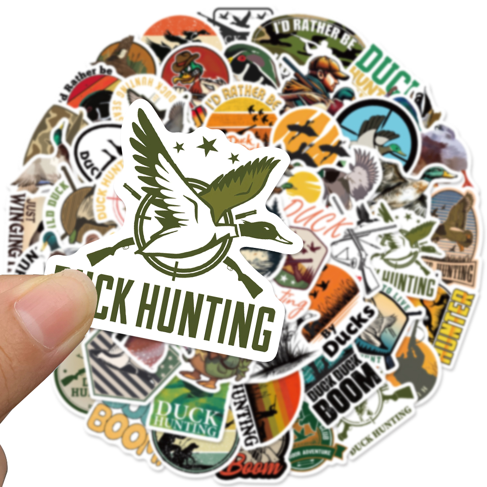 56pcs Duck Hunting Sticker For - Sticker Luggage Decorative review and price