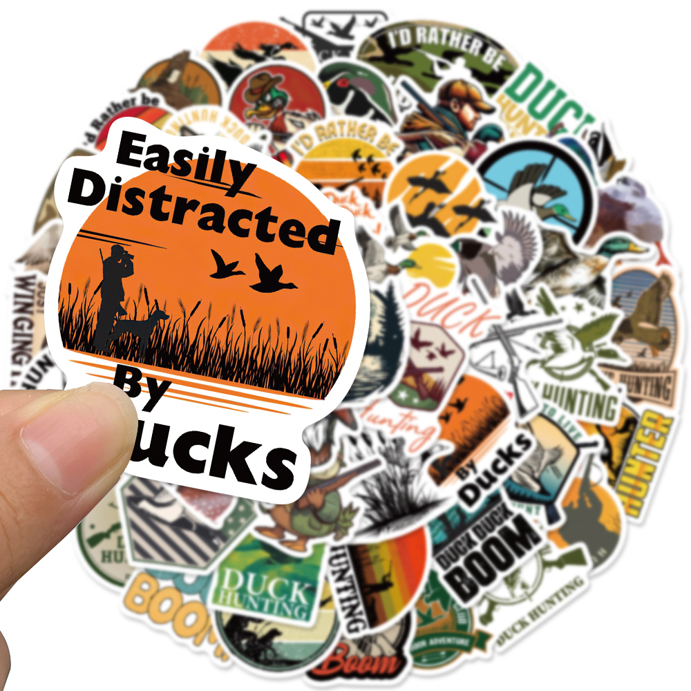 56pcs Duck Hunting Sticker For - Sticker Luggage Decorative review and price