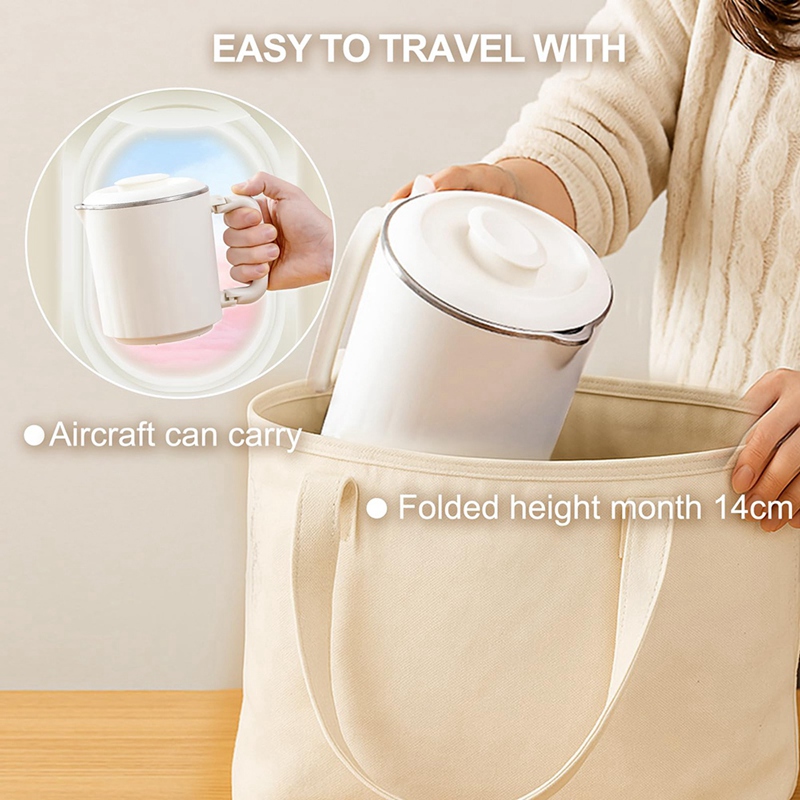 Travel Foldable Electric Kettl - Portable Travel Kettle review and price