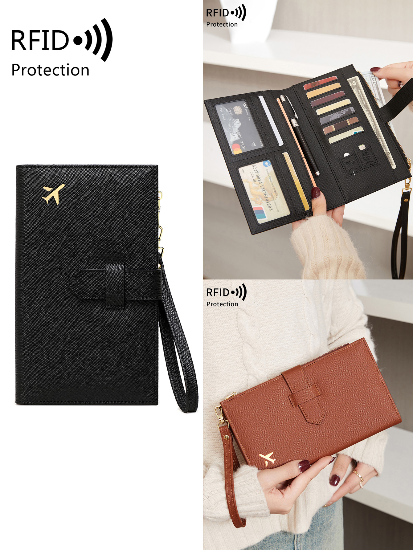 Fashionable PU leather airplan - Travel Accessories For Plane review and price
