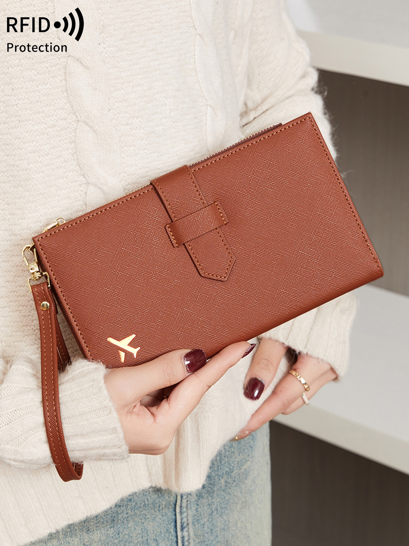 Fashionable PU leather airplan - Travel Accessories For Plane review and price