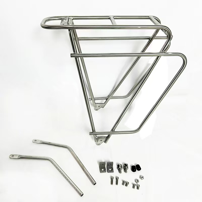 Bicycle Rear Luggage Titanium  - Travel Accessories Bike review and price