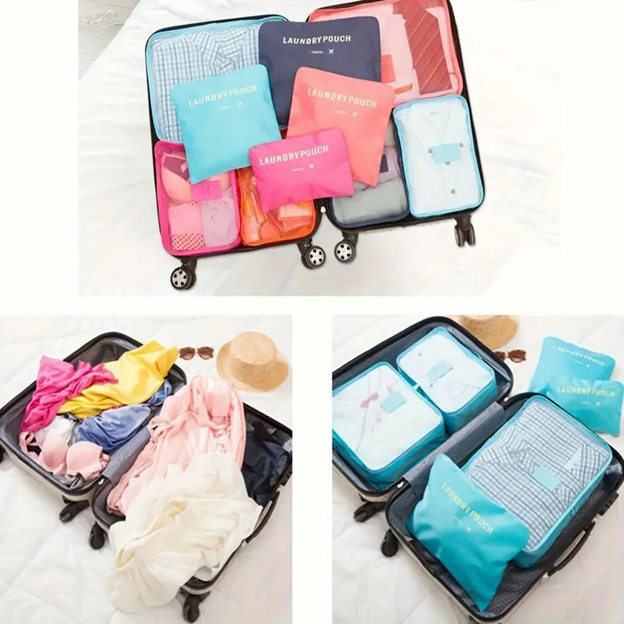 6pcs Travel Organizer Storage  - Travel Accessories For Plane review and price