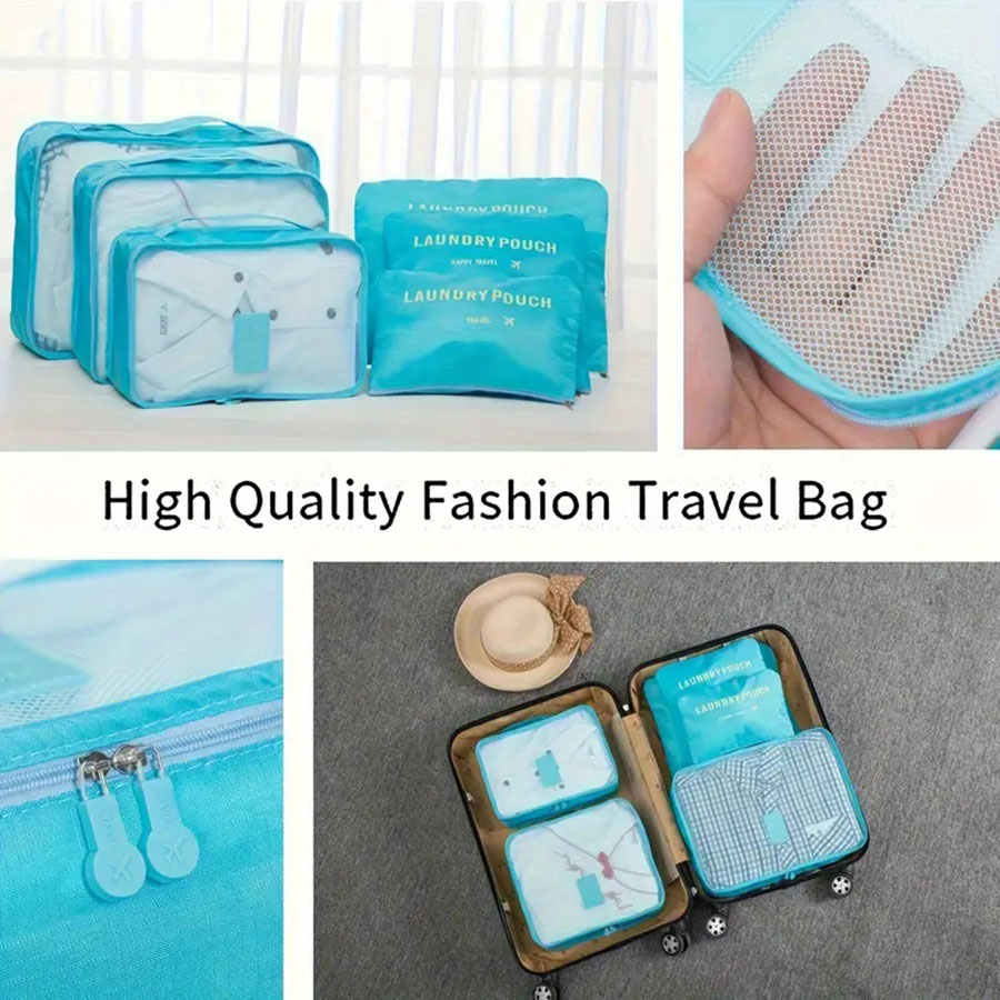 6pcs Travel Organizer Storage  - Travel Accessories For Plane review and price