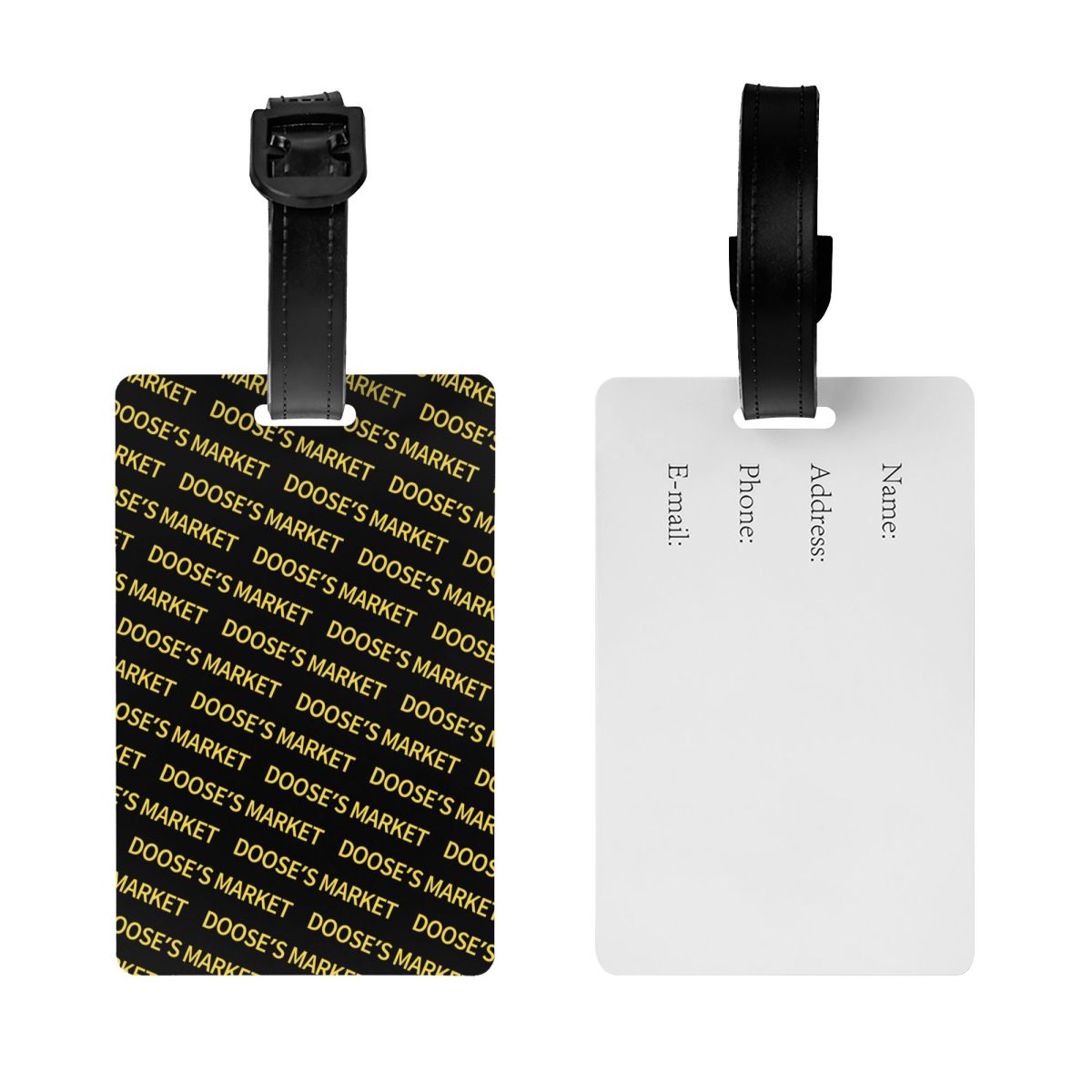 Doose's Market Luggage Tag Cus - Travel Accessories Market review and price