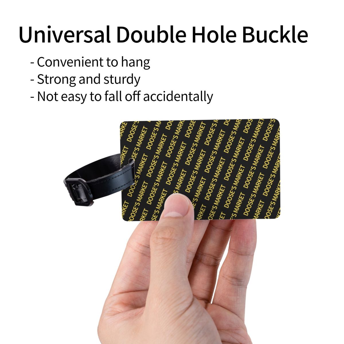Doose's Market Luggage Tag Cus - Travel Accessories Market review and price