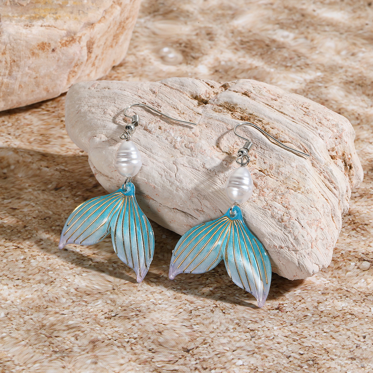 Pair of Fashion Women Earrings - Travel Accessories Dropshipping review and price