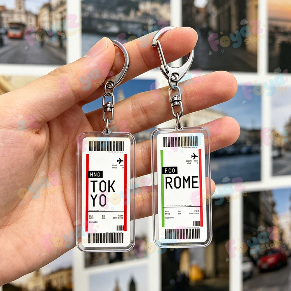 Fashion Paris Tokyo Travel Key - Travel Accessories For Plane review and price