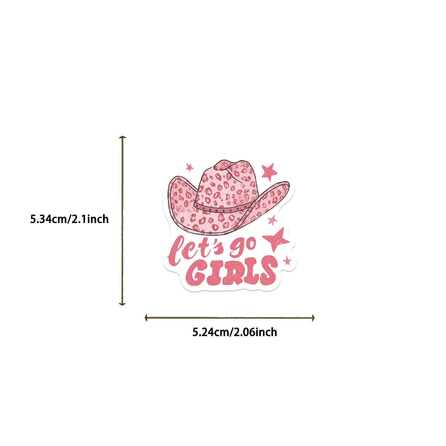 50 Cowgirl Series Decorative P - Sticker Luggage Decorative review and price