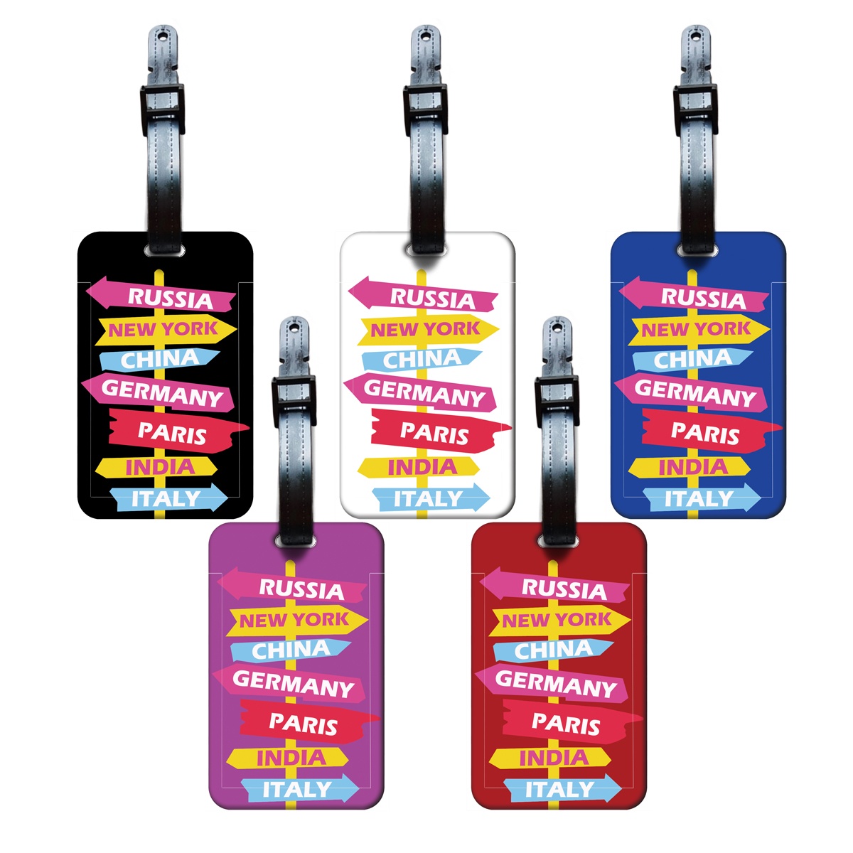 Creative Road Sign Indication  - Travel Packing Cube review and price