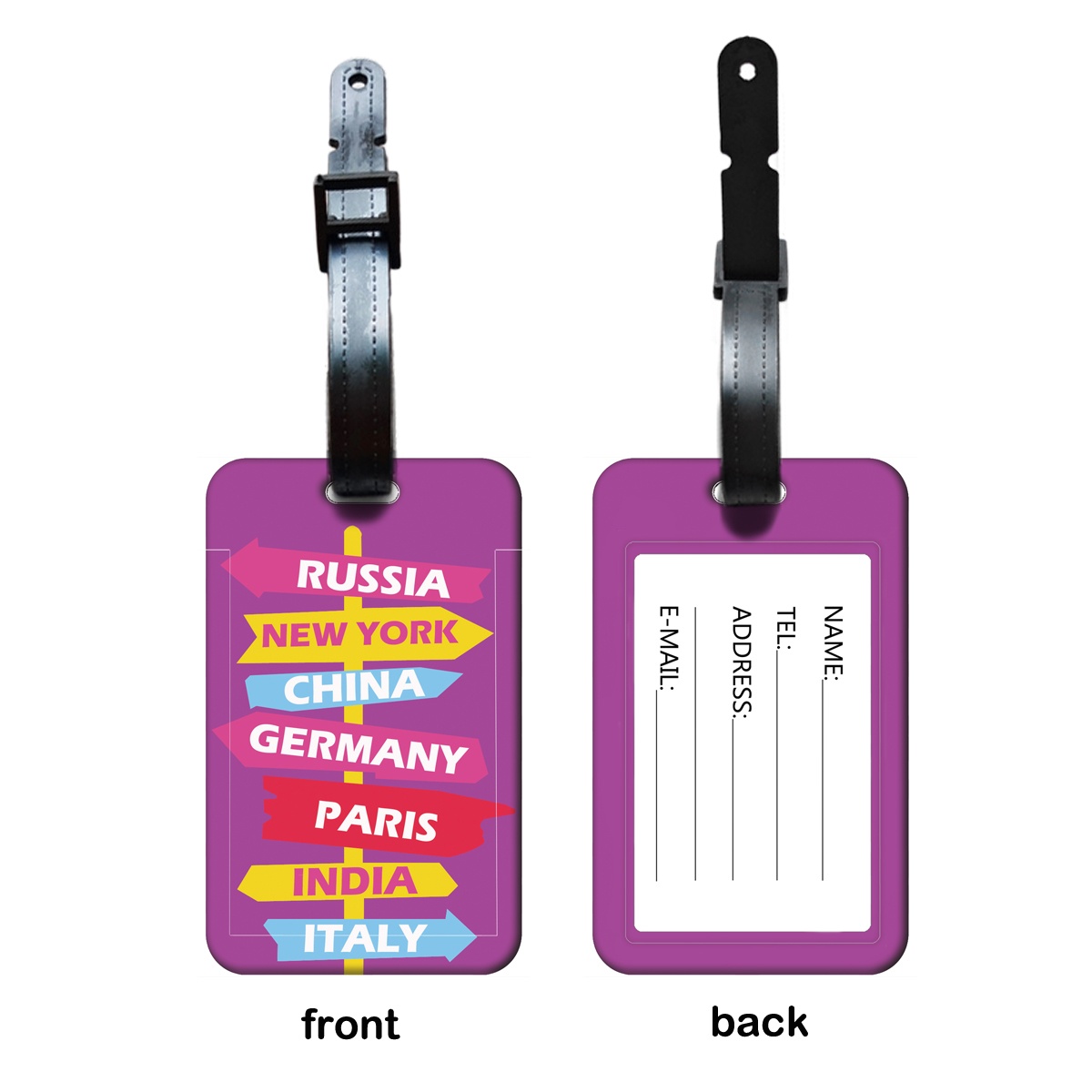 Creative Road Sign Indication  - Travel Packing Cube review and price