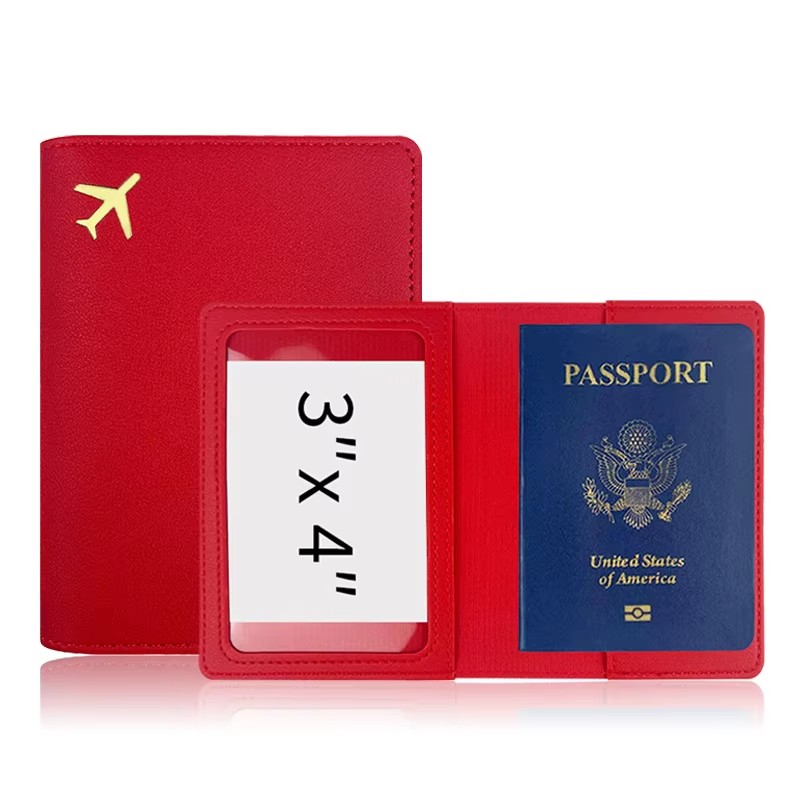 1Pc New PU Leather Passport Ho - Travel Accessories For Plane review and price