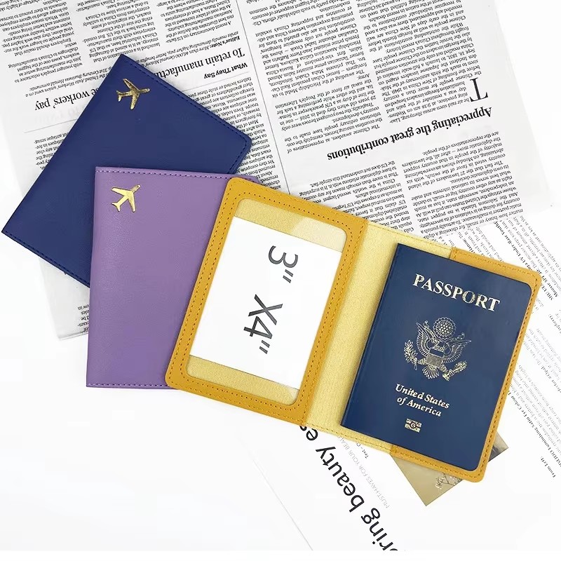 1Pc New PU Leather Passport Ho - Travel Accessories For Plane review and price