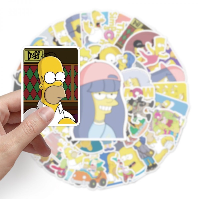 New Creative The Simpson Stick - Sticker Luggage Decorative review and price
