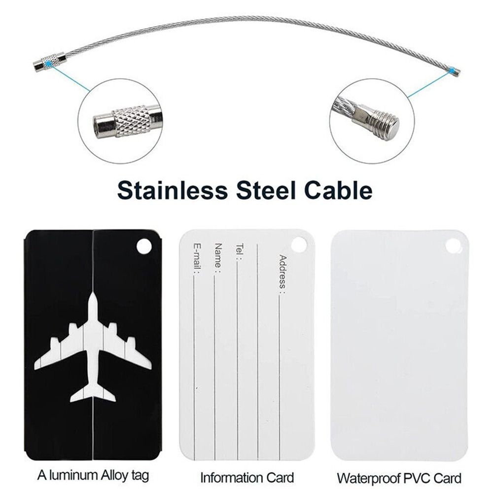 Aluminium Travel Luggage Tags  - Travel Accessories For Plane review and price