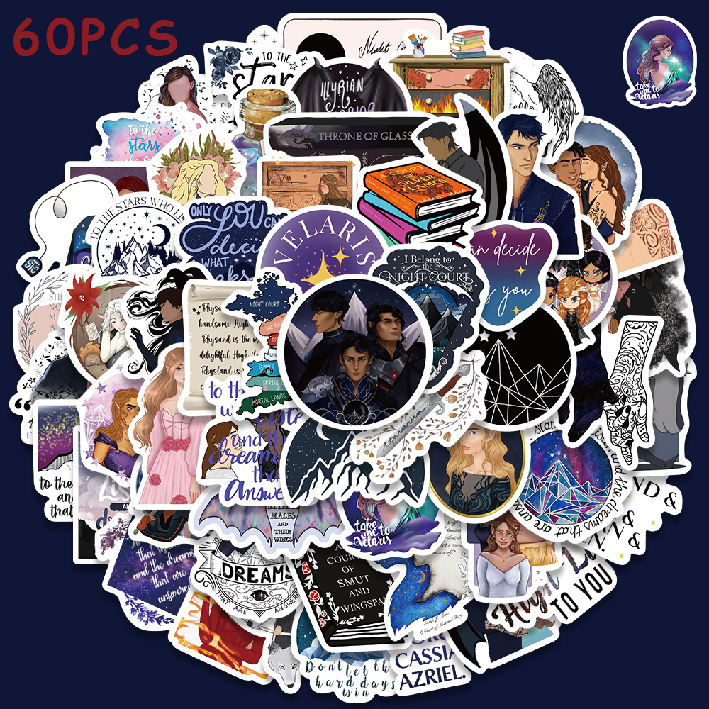 60pcs Aoctar Graffiti Sticker  - Sticker Luggage Decorative review and price